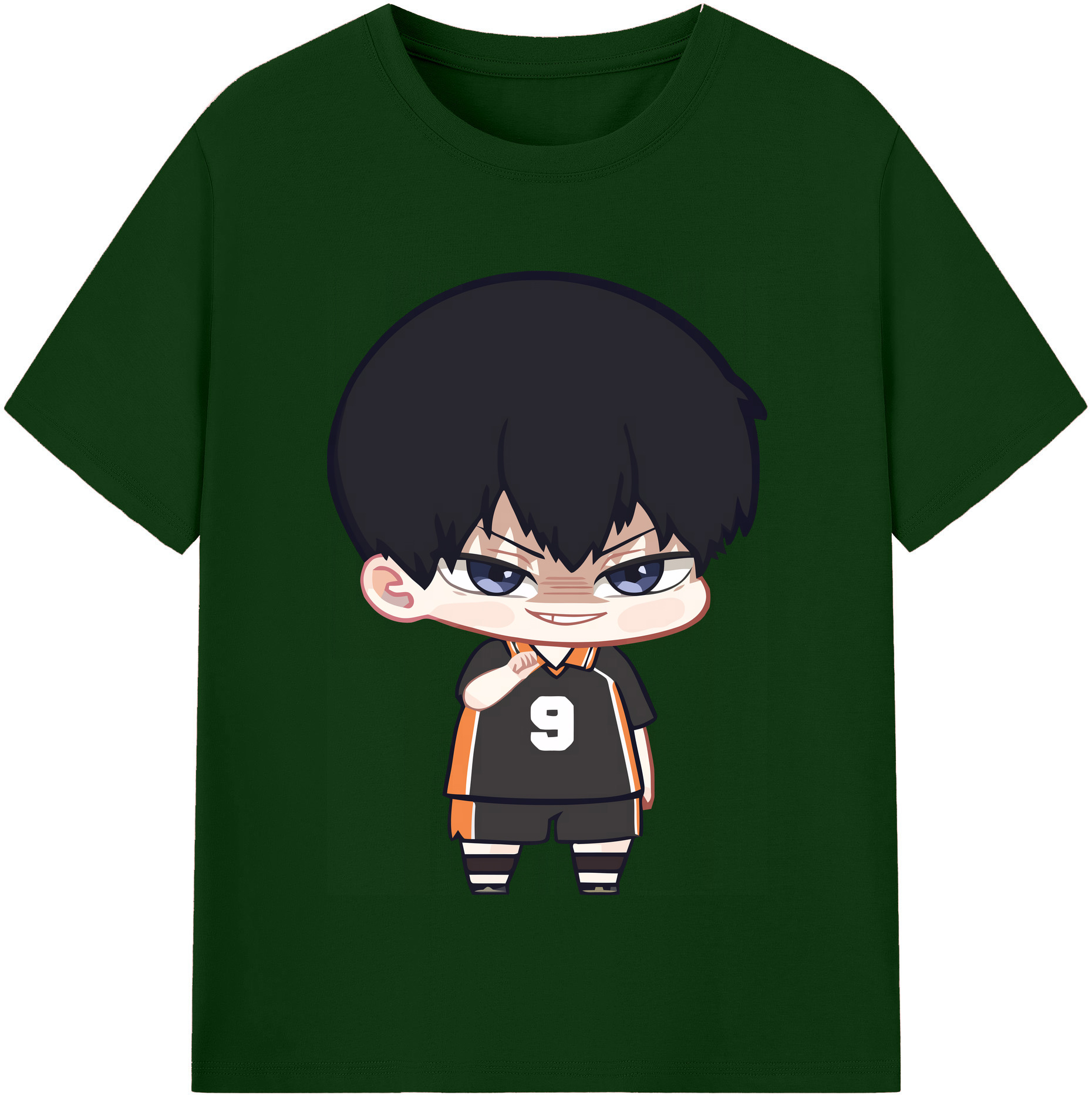 （画像用） ハイキュー!! Haikyu!! 綿100％半袖Tシャツ（フロントプリント）